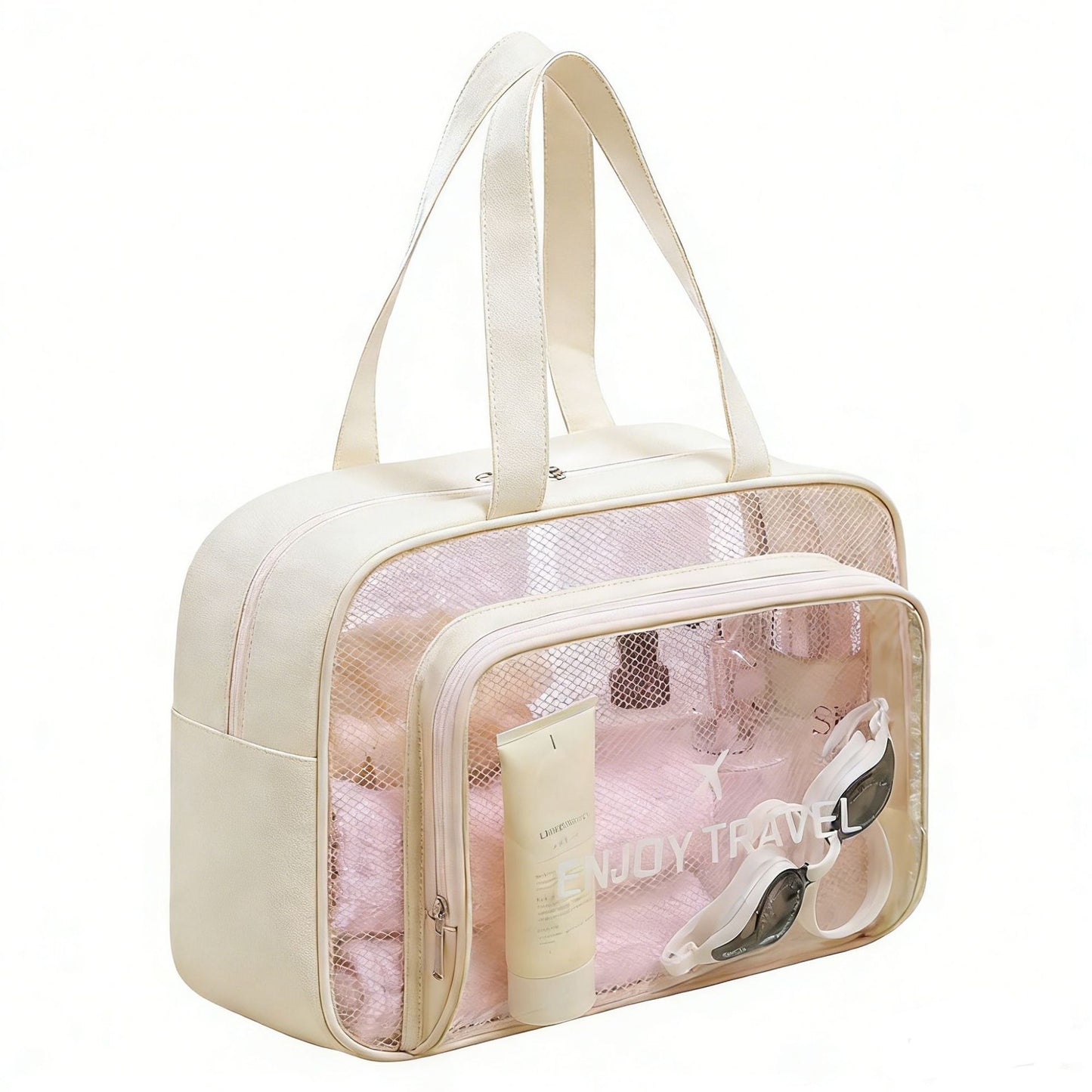 Transparente Kosmetiktasche Brehn