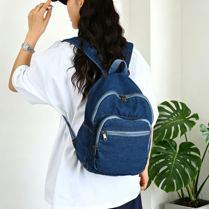 Lässiger Denim-Rucksack Brehn
