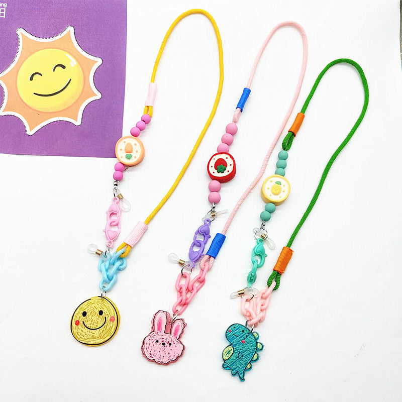 Brillenband mit Bunten Anhängern Brehn