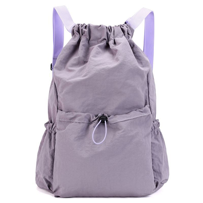 Leichter Outdoor-Rucksack mit Kordelzug