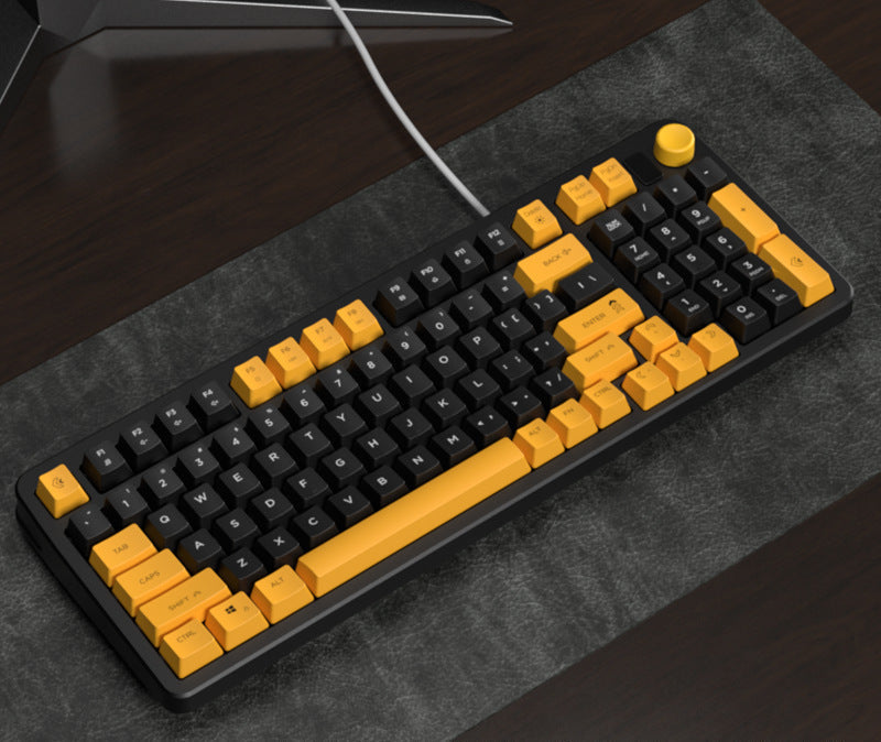 Verdrahtete kompakte mechanische Gaming-Tastatur Brehn