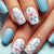 Florale Design Nagelkunst Verlängerungen Brehn