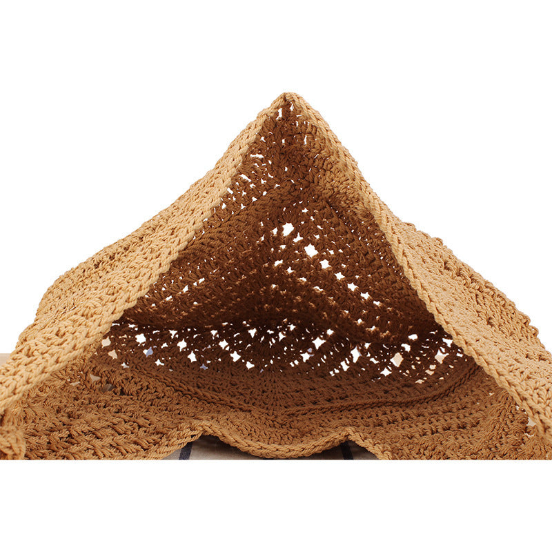 Handtasche Aus Geflochtenem Naturmaterial mit Innentasche Brehn