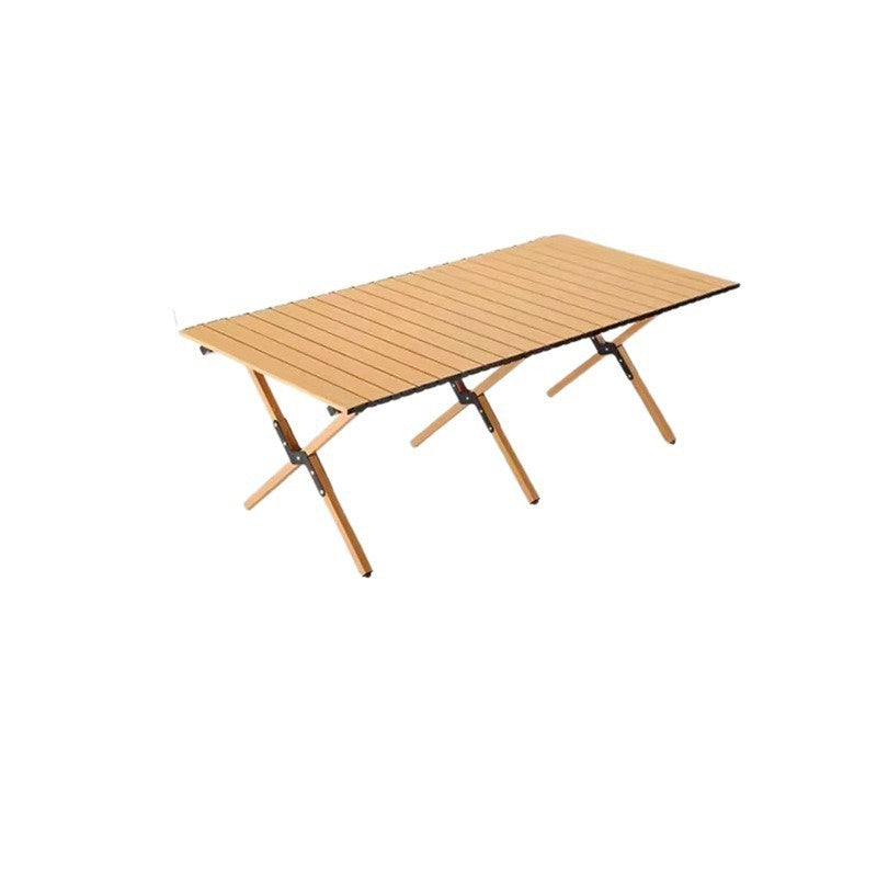 Klappbarer Camping Tisch Mit Stabiler Aluminiumkonstruktion Brehn