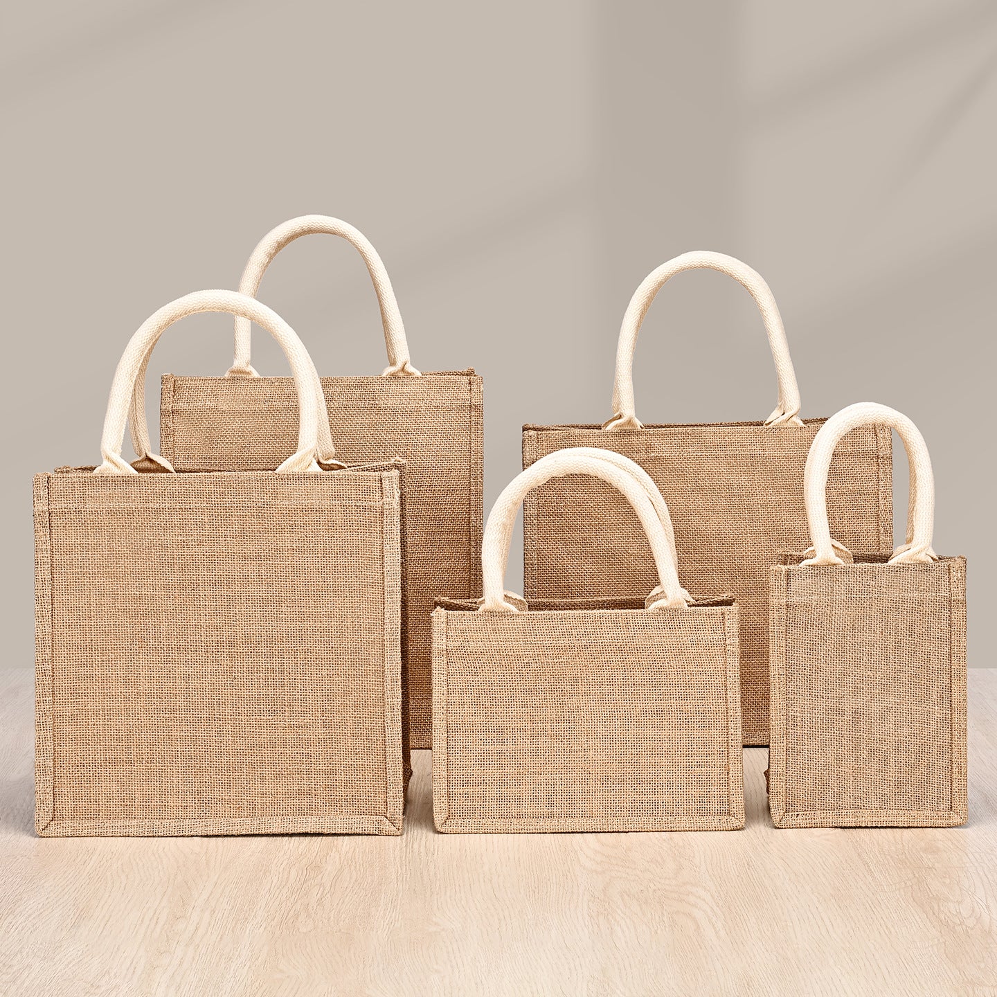 Umweltfreundliche Jute-Tragetasche Brehn