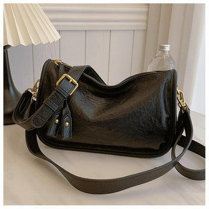 Elegante Lederhandtasche Brehn