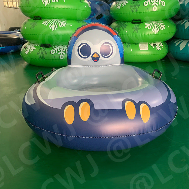 Unisex Aufblasbarer Pinguin-Schwimmring Brehn
