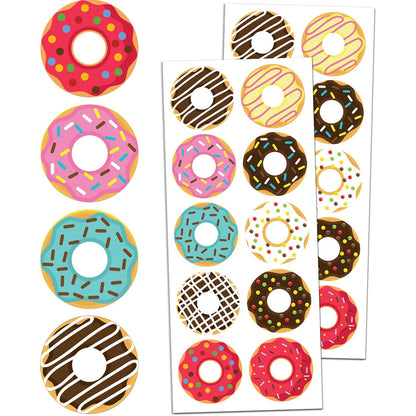 Dekoratives Donut-Aufkleber-Set Brehn