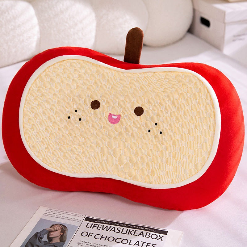 Plüsch Kissen im Apfel-Design Brehn