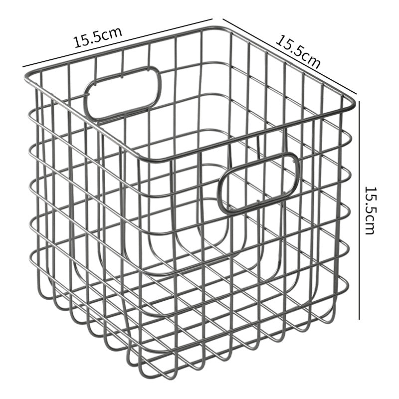 Unisex Drahtaufbewahrungskorb mit ergonomischen Griffen Brehn