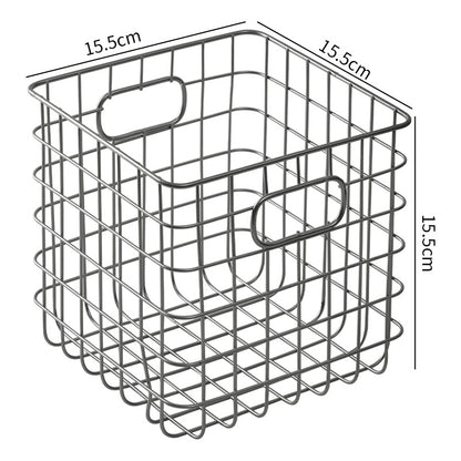 Unisex Drahtaufbewahrungskorb mit ergonomischen Griffen Brehn