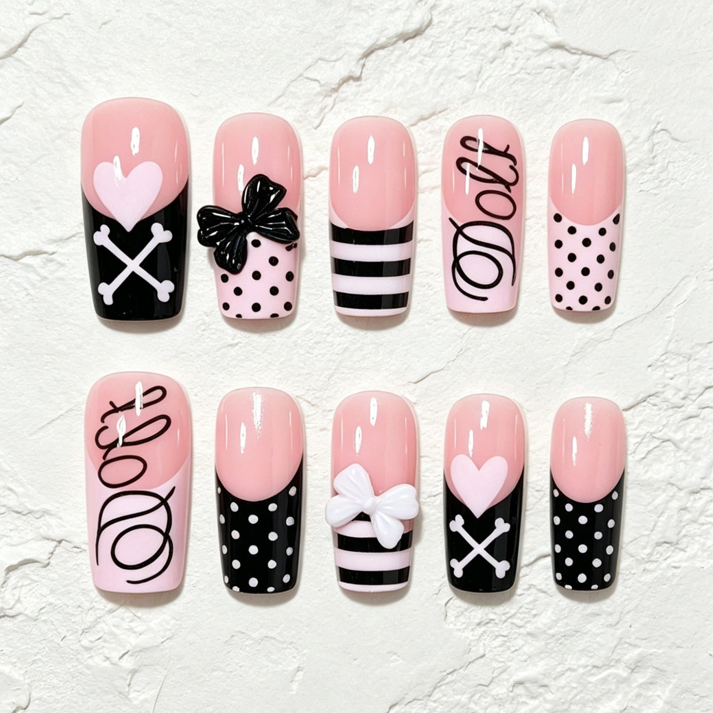 Kreatives Nagelkunstdesign Brehn