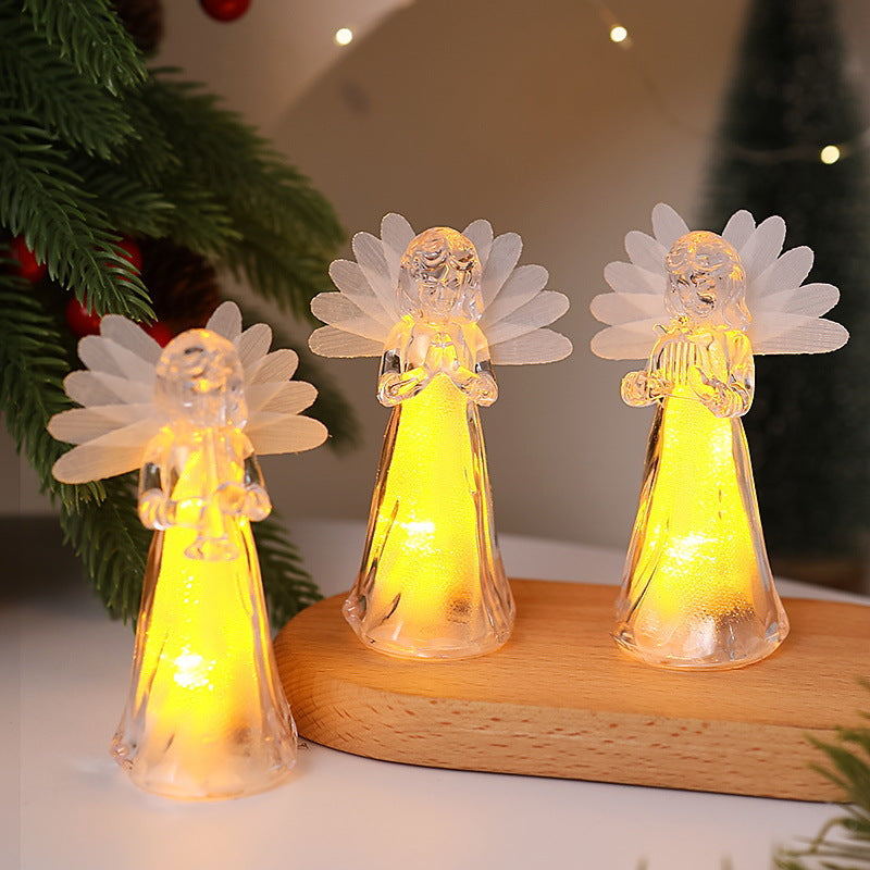 Dekorative LED Engel Figur Brehn