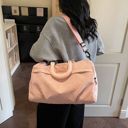 Stylische Reis-Duffel-Tasche mit hochwertigem wasserabweisendem Material Brehn