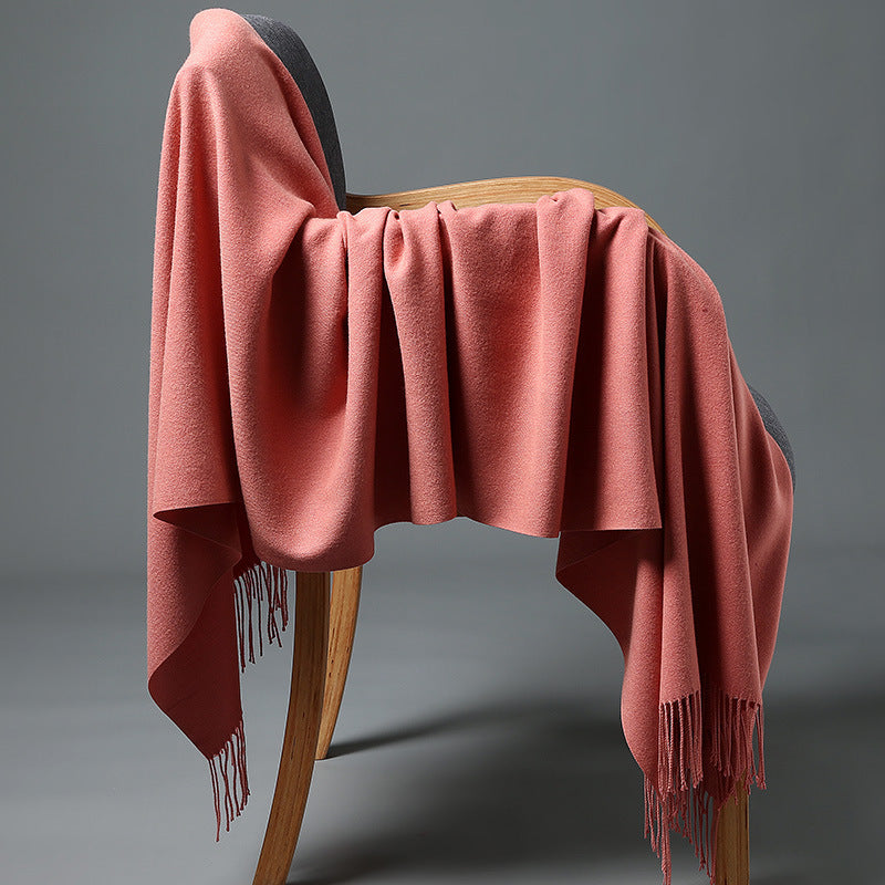 Luxuriöse Cashmere-Mischung Wurfdecke