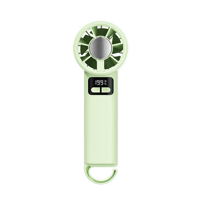 Damen tragbarer Handventilator mit temperaturgesteuerter Digitalanzeige Brehn