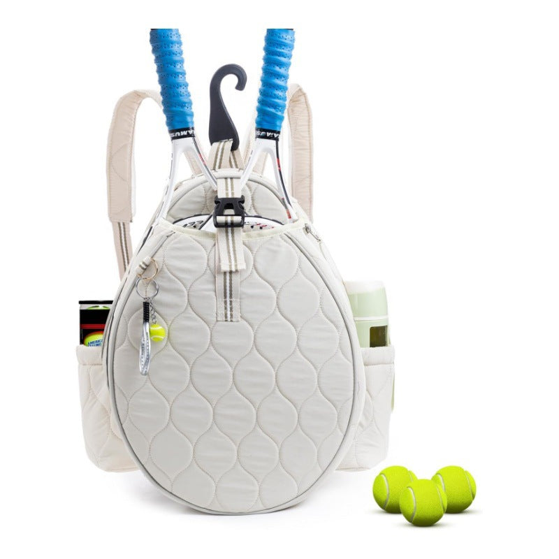Stylische Tennisracket-Rucksack