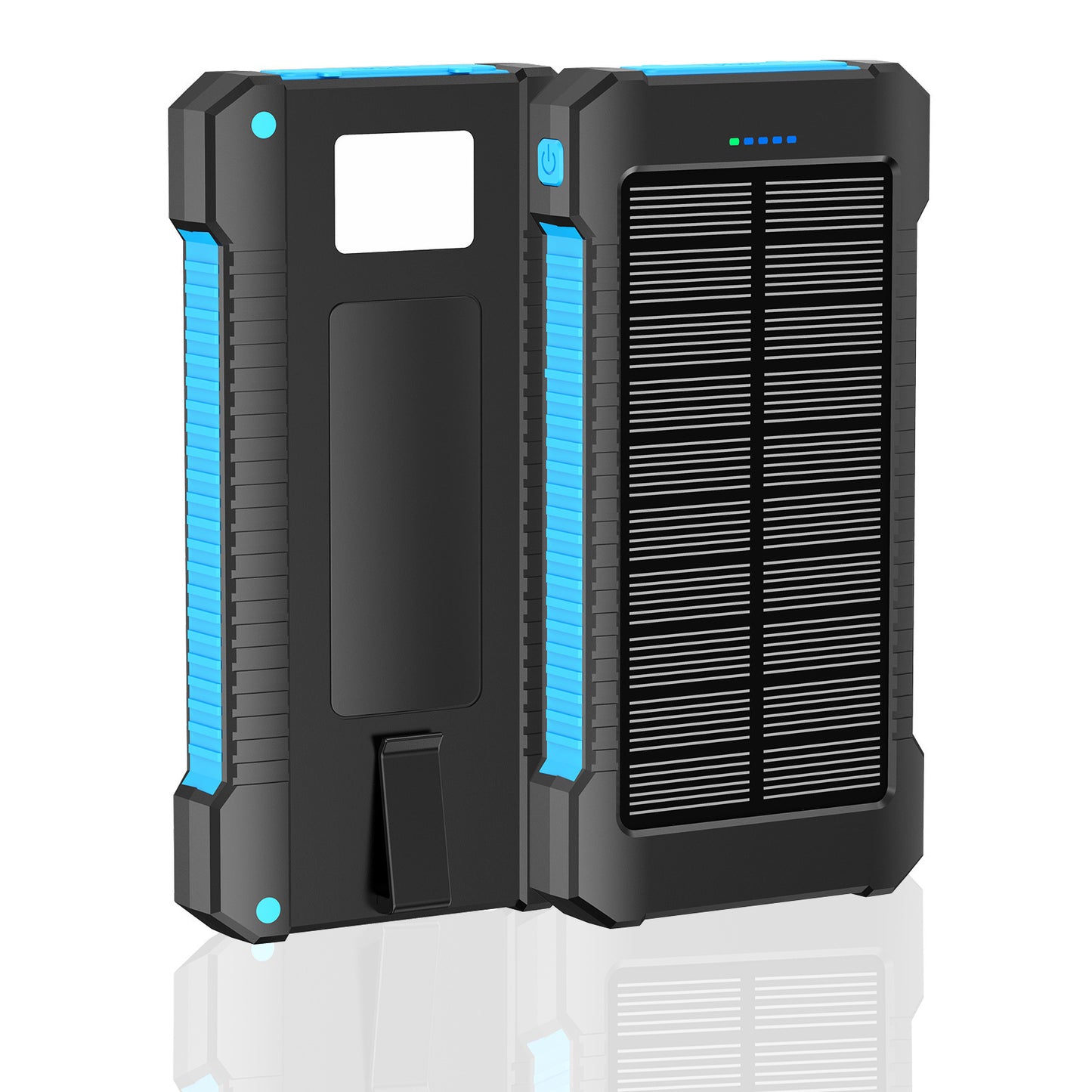 Robuste Solar-Powerbank mit Integriertem LED-Licht Brehn