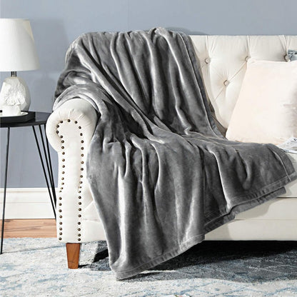 Damen luxuriöse Kuscheldecke aus hochwertigem Mikrofaser Brehn