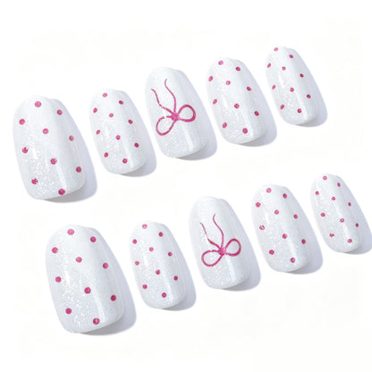 Dekorative Schleifen Nagelkunst Brehn