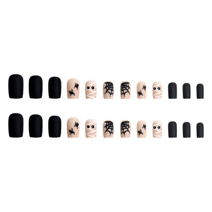 Kunstnagelset mit einzigartigen Mustern Brehn