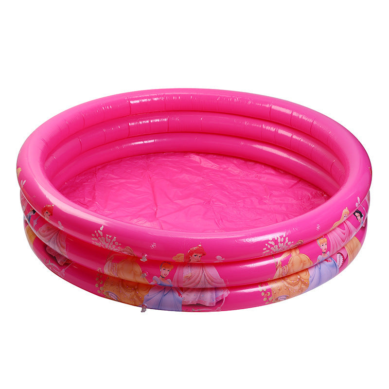 Kinder Planschbecken mit drei Ringen Brehn