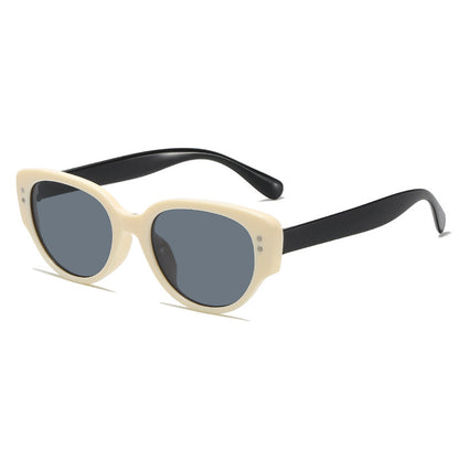 Vintage-inspirierte Katzenaugen-Sonnenbrille Brehn