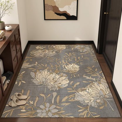 Eleganter floraler Teppich