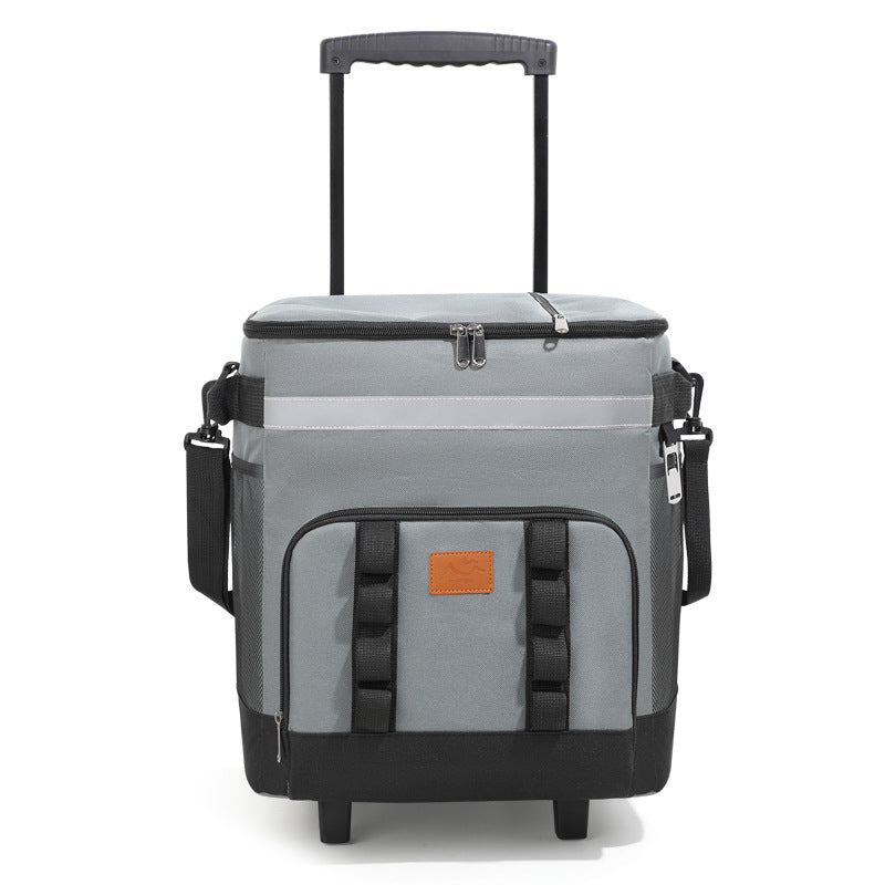 Damen Kühltasche mit Teleskopgriff und isoliertem Innenraum Brehn