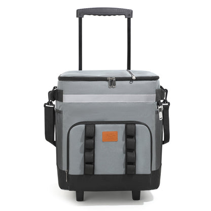 Damen Kühltasche mit Teleskopgriff und isoliertem Innenraum Brehn