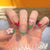 Blumenmuster Dekorativer Press-On Nagelset Brehn 1788224030