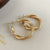 Elegante Spiral-Ohrringe Aus Hochwertigem Metall Brehn