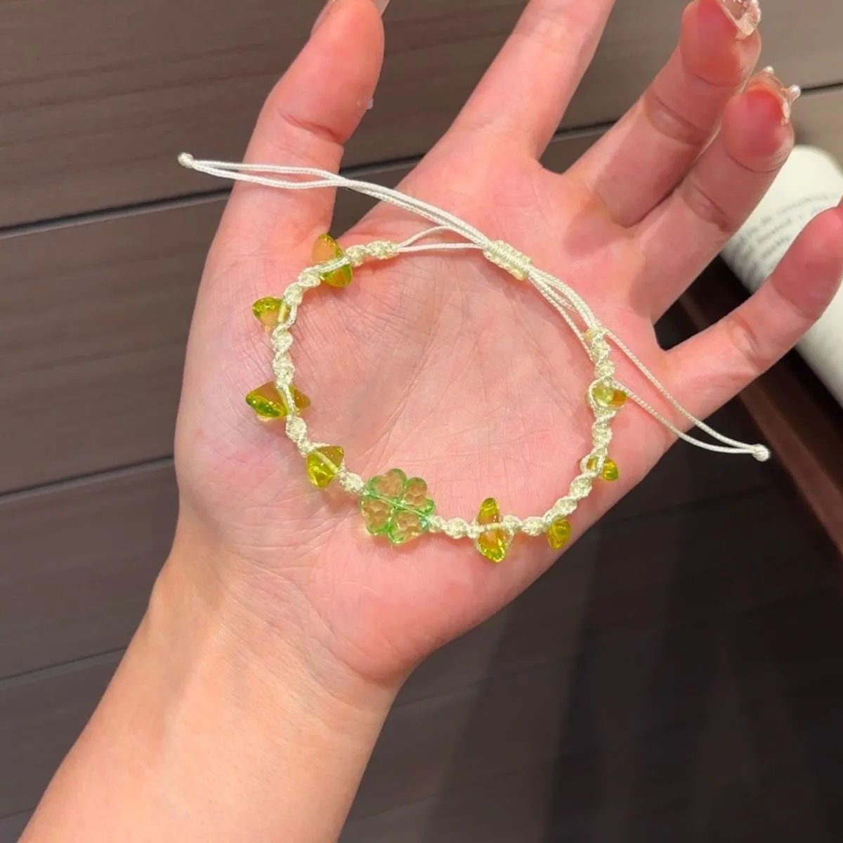 Handgemachte Blumen Charm Armband Brehn