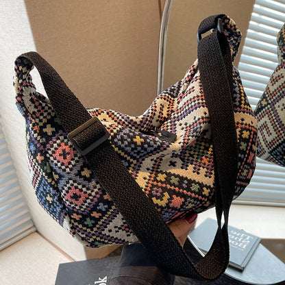Ethnisch gemustertes Sling Bag