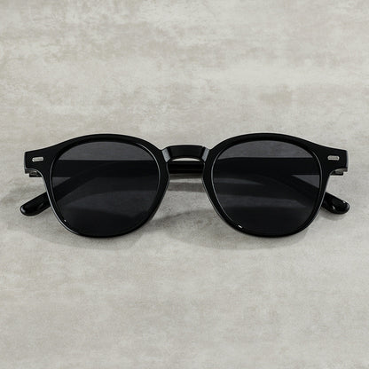 Vintage-inspirierte runde Rahmen-Sonnenbrille Brehn