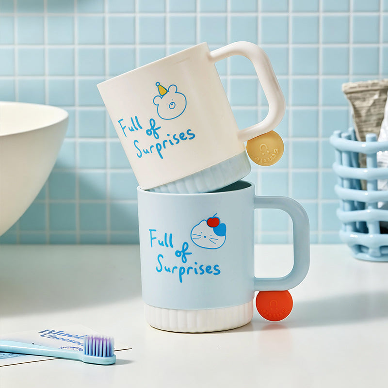 Lustige Keramiktasse mit Fröhlichem Charakterdesign Brehn