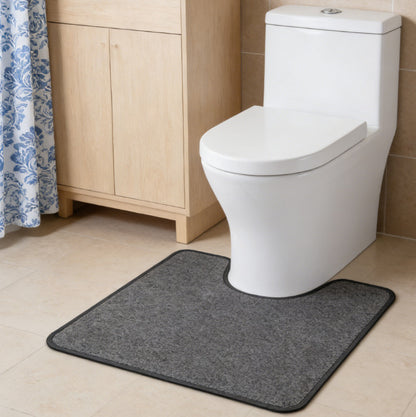 Weiche Saugnapf-Toilettenteppich Brehn