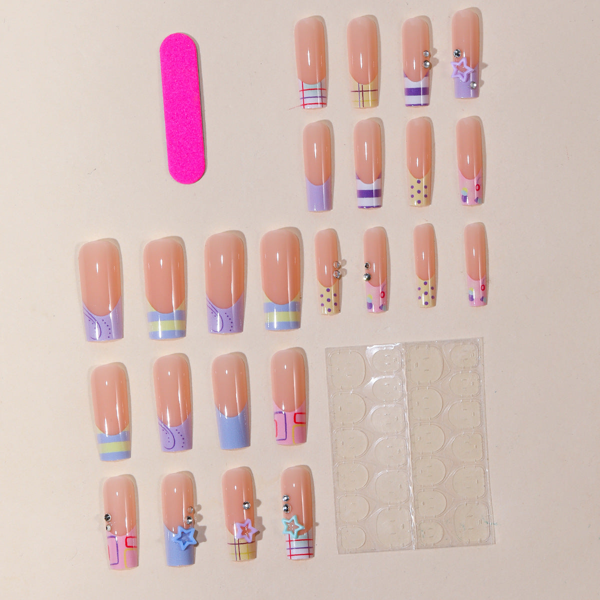 Dekorativer Acryl-Nagelkunst-Set Brehn