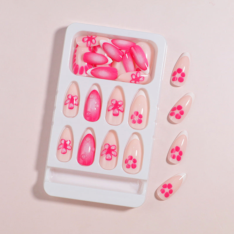 Premium Press-On Nail Set mit dekorativen Akzenten Brehn