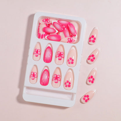 Premium Press-On Nail Set mit dekorativen Akzenten Brehn
