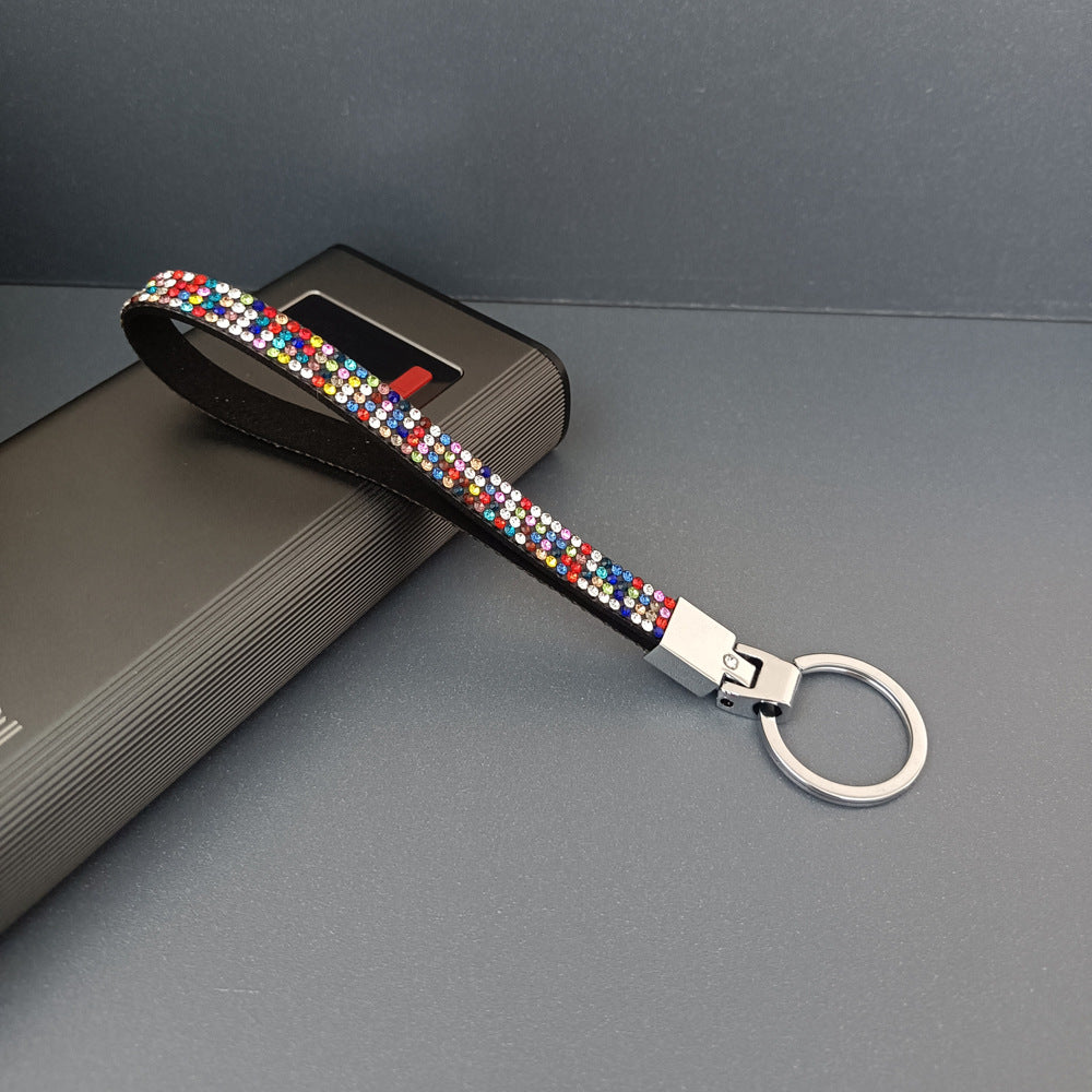 Eleganter Strass-Schlüsselanhänger Strap Brehn
