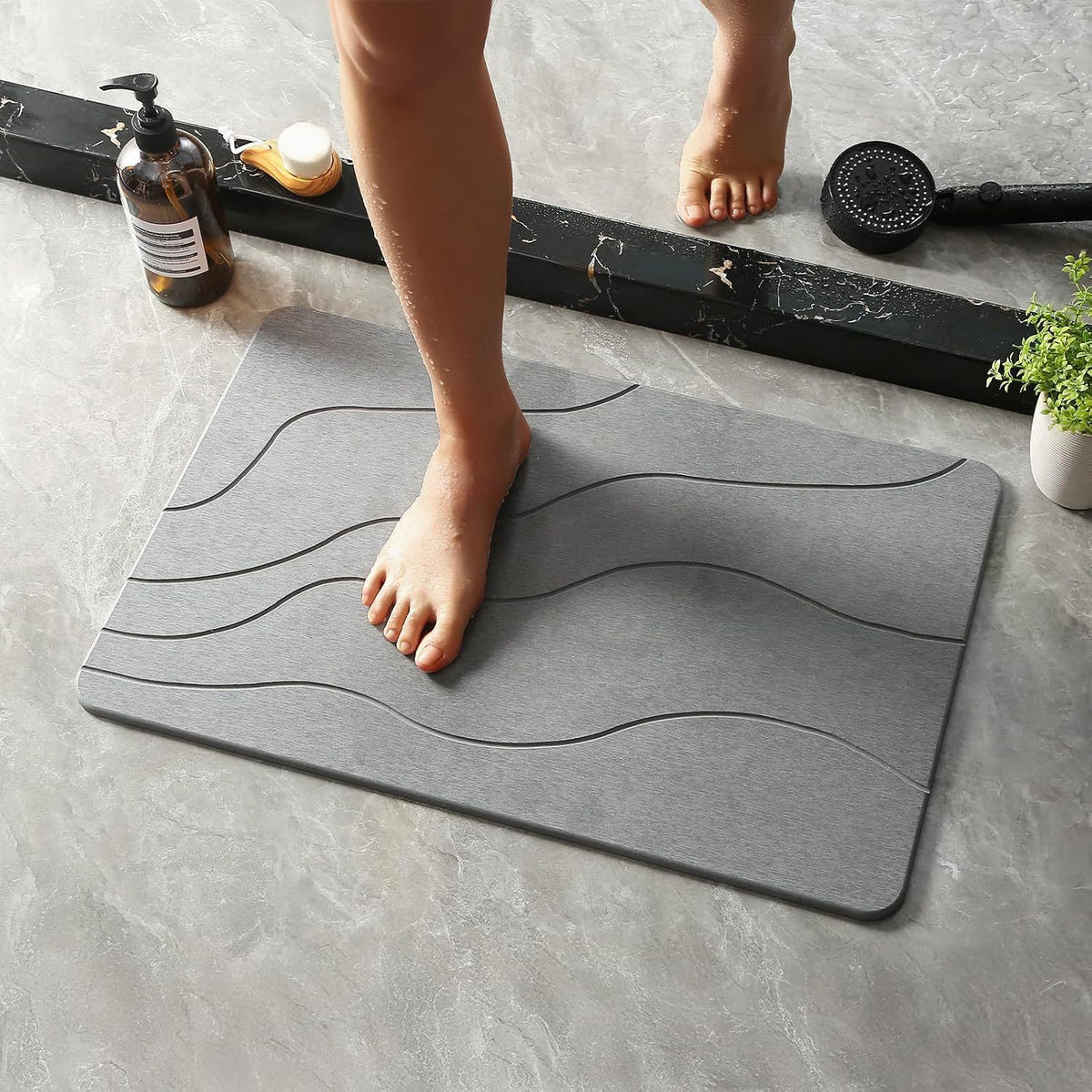 Memory-Foam Badezimmermatte
