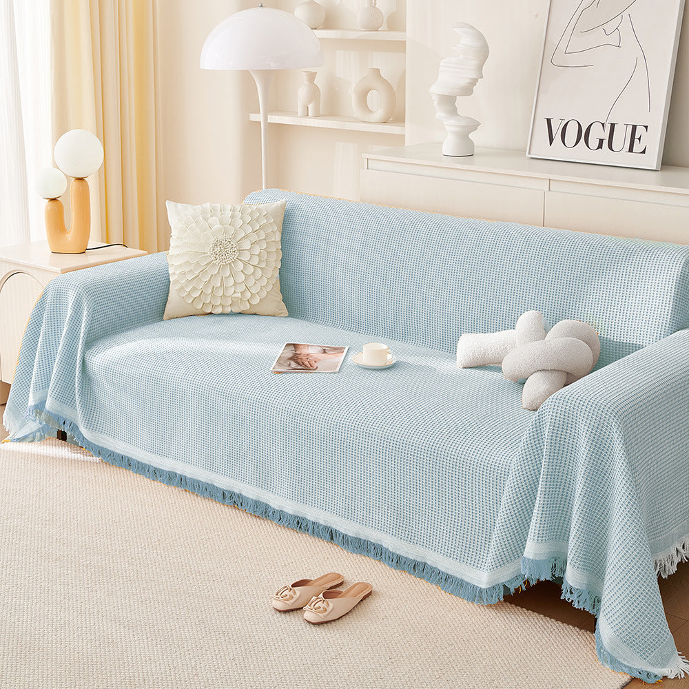 Gemütliche Sofa-Decke