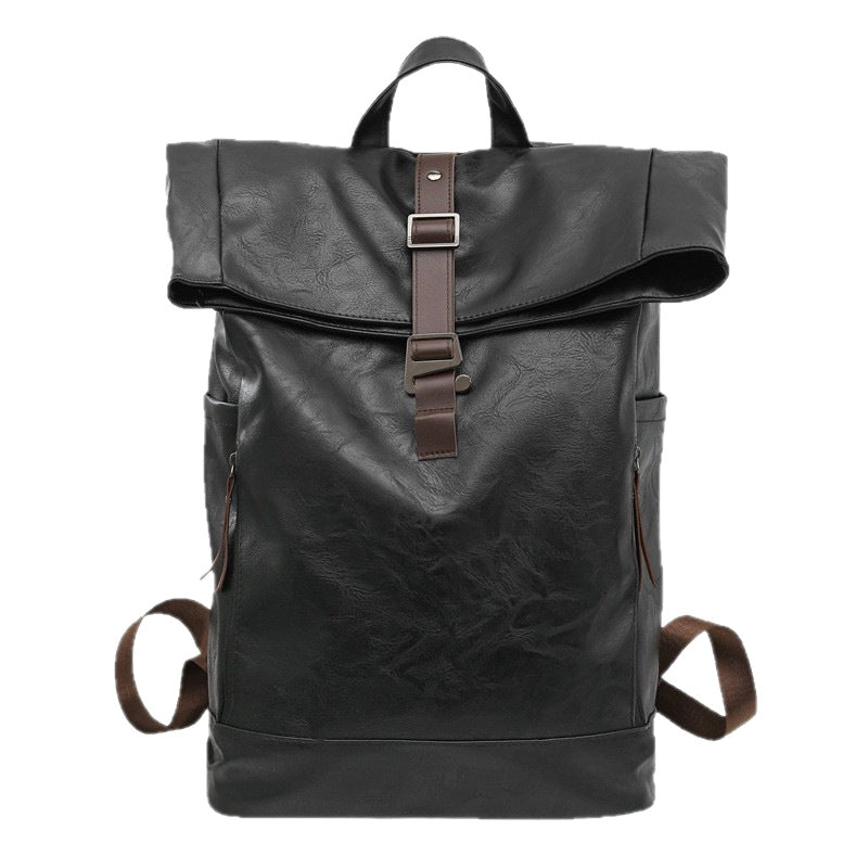 Lässiger Leder-Rucksack Brehn