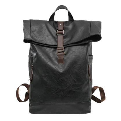 Lässiger Leder-Rucksack Brehn