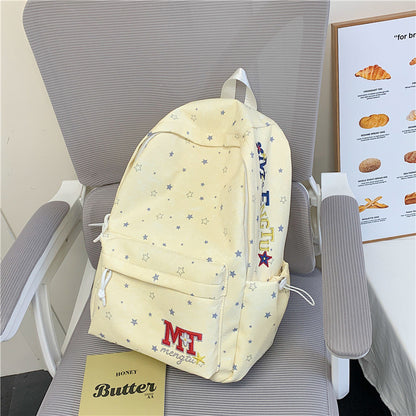 Stylischer mit Sternen verzierten Cordura-Rucksack Brehn