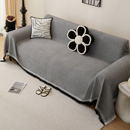 Weiche Gewebte Sofa Wurfdecke