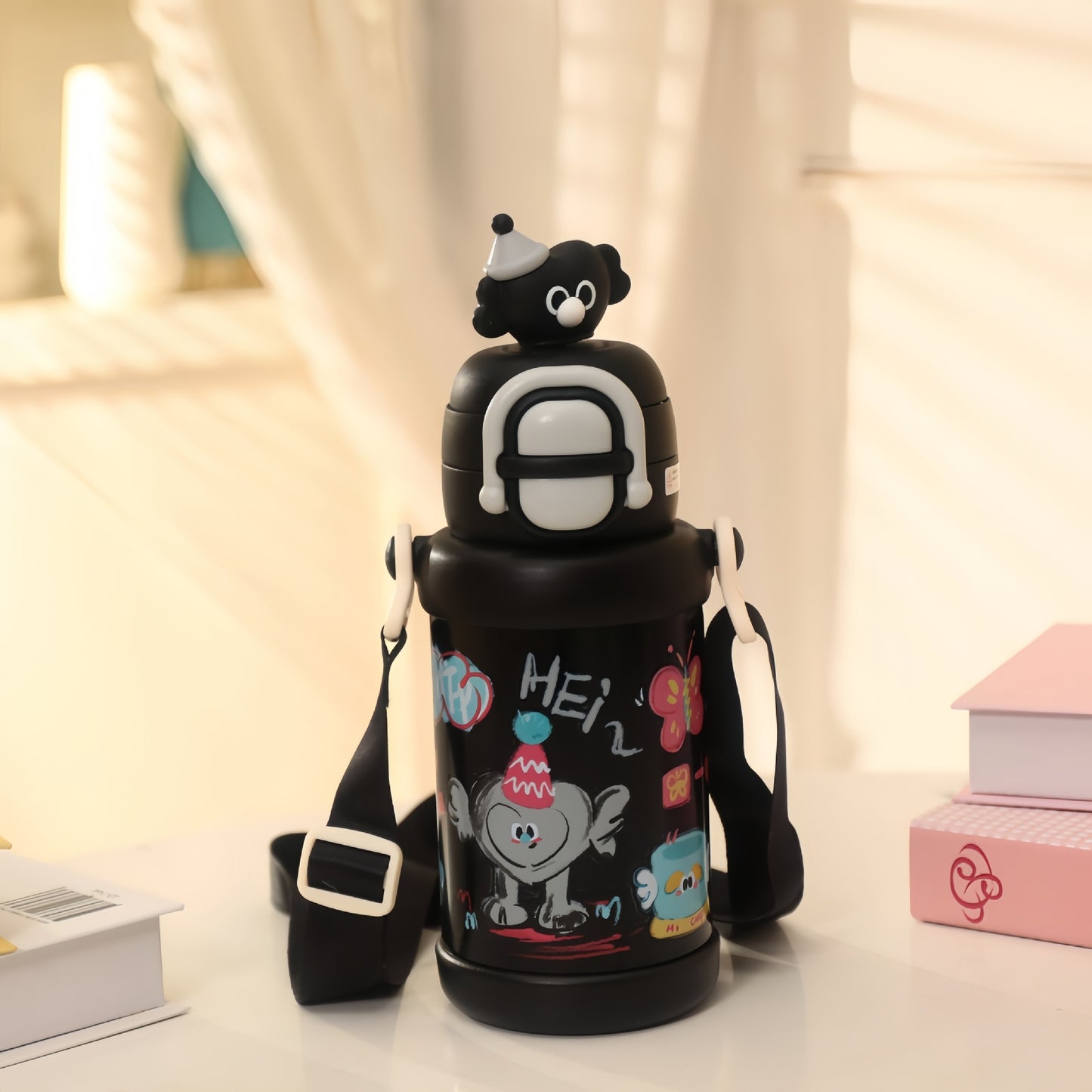 Unisex Isolierte Trinkflasche mit lustigem Design Brehn