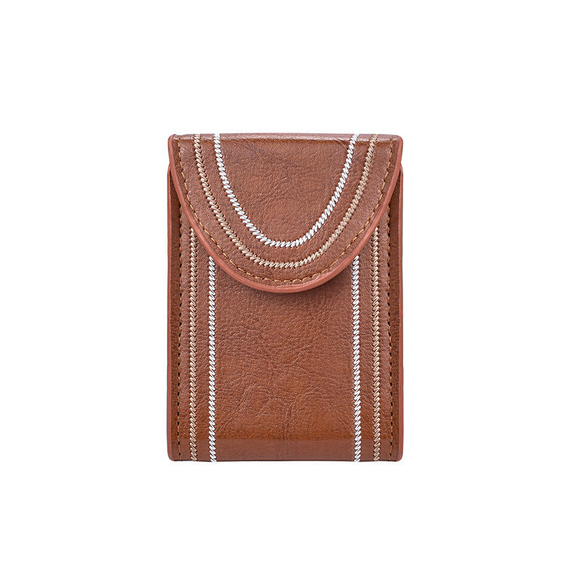 Leder Kartenhalter Brehn