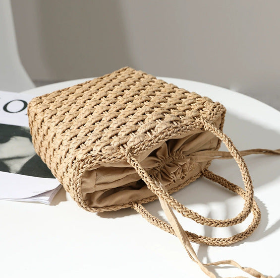 Damen Geflochtener Handtasche Brehn